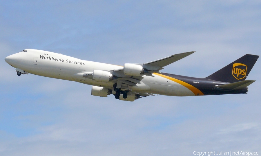 United Parcel Service Boeing 747-84AF (N605UP) | Photo 396705