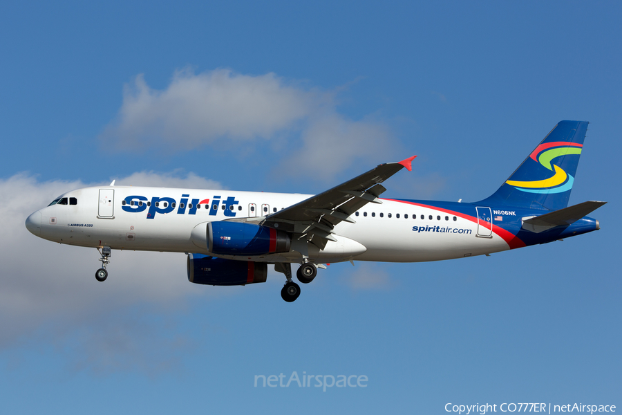 Spirit Airlines Airbus A320-232 (N606NK) | Photo 37511