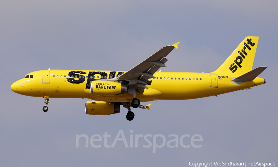 Spirit Airlines Airbus A320-232 (N606NK) | Photo 196288