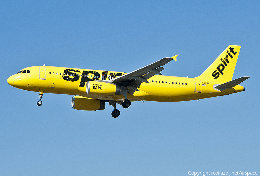 Spirit Airlines Airbus A320-232 (N606NK) | Photo 360327