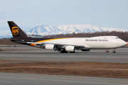 United Parcel Service Boeing 747-84AF (N606UP) at  Anchorage - Ted Stevens International, United States