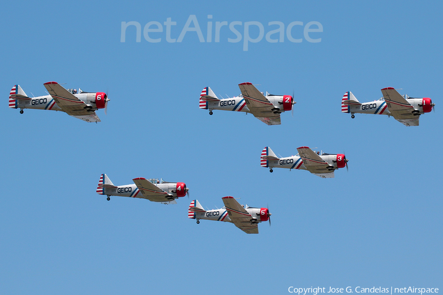 GEICO Skytypers North American SNJ-2 Texan (N60734) | Photo 112489