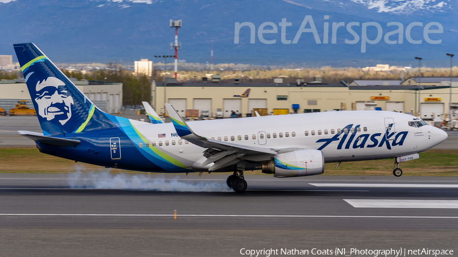 Alaska Airlines Boeing 737-790 (N607AS) | Photo 449836