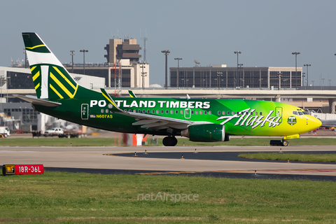 Alaska Airlines Boeing 737-790 (N607AS) at  Dallas/Ft. Worth - International, United States