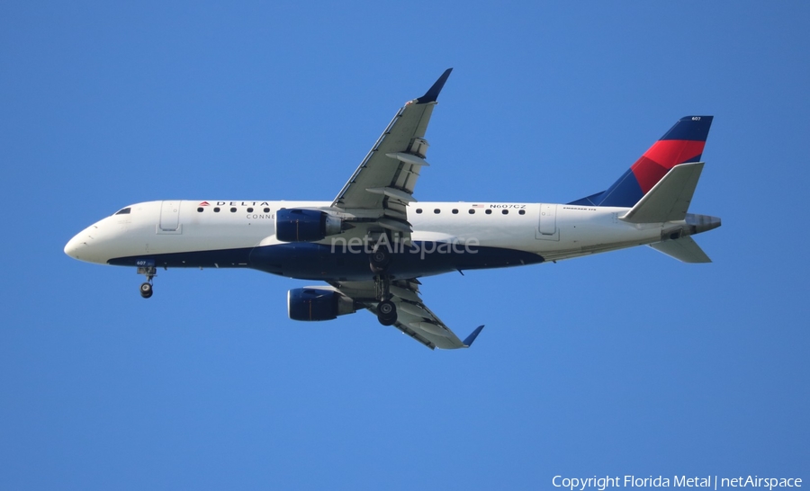 Delta Connection (Compass Airlines) Embraer ERJ-175LR (ERJ-170-200LR) (N607CZ) | Photo 614260