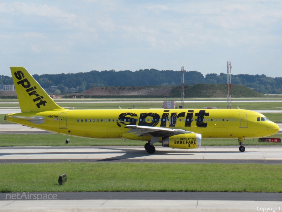 Spirit Airlines Airbus A320-232 (N607NK) | Photo 347194