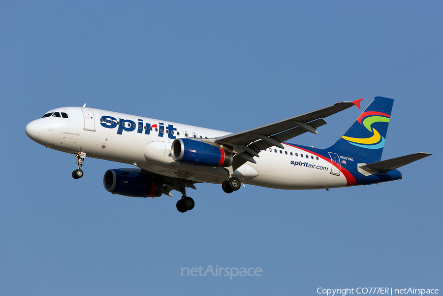 Spirit Airlines Airbus A320-232 (N607NK) | Photo 11570