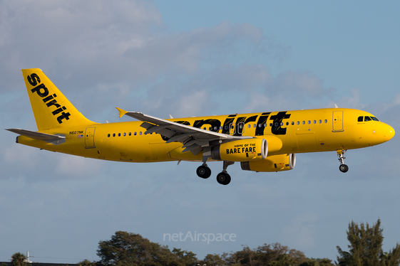 Spirit Airlines Airbus A320-232 (N607NK) at  Ft. Lauderdale - International, United States