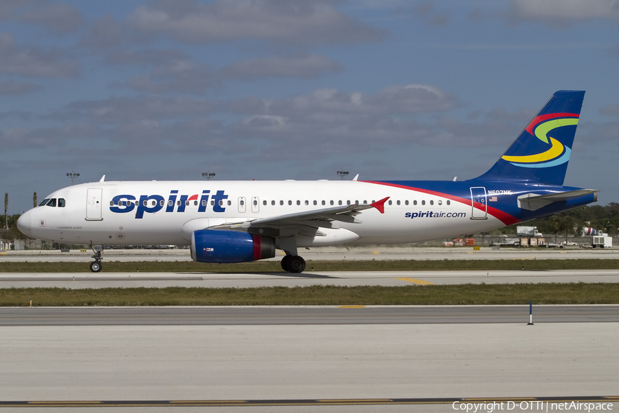 Spirit Airlines Airbus A320-232 (N607NK) | Photo 431682