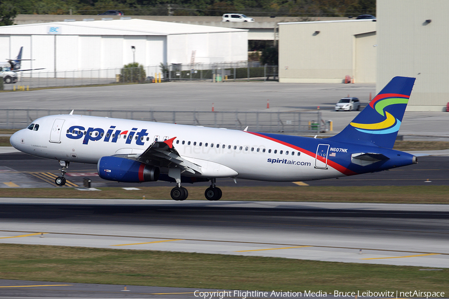 Spirit Airlines Airbus A320-232 (N607NK) | Photo 92916