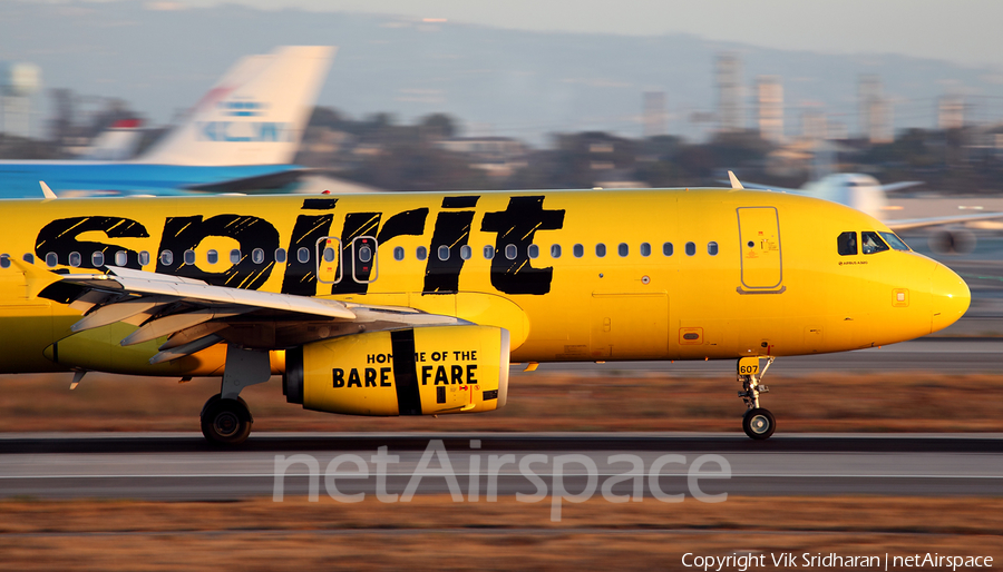 Spirit Airlines Airbus A320-232 (N607NK) | Photo 120251