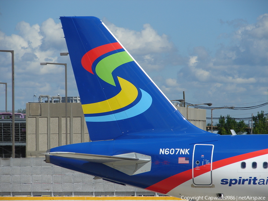 Spirit Airlines Airbus A320-232 (N607NK) | Photo 381326
