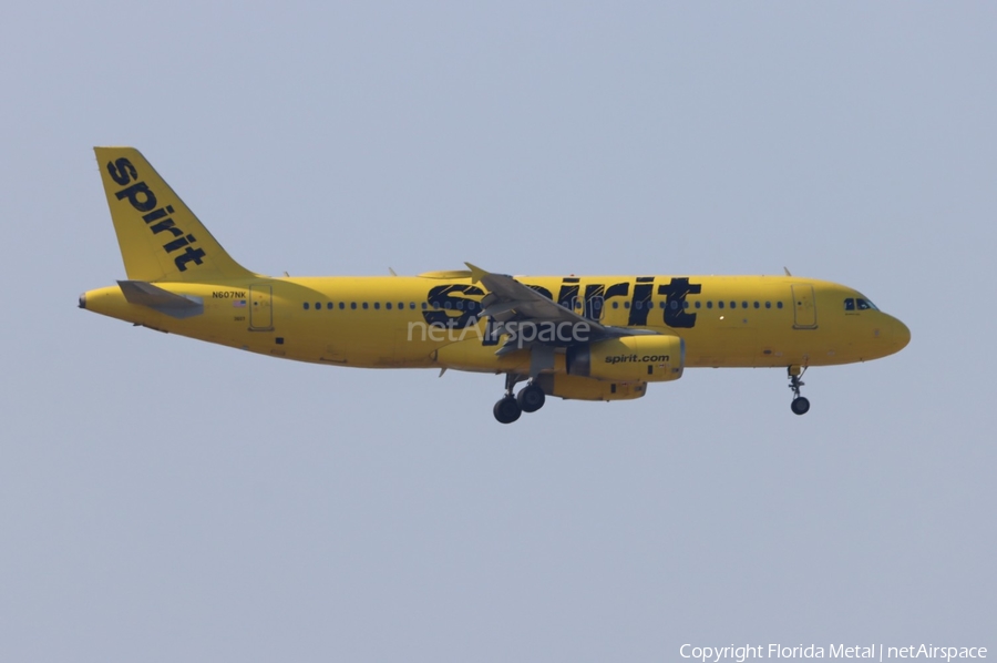 Spirit Airlines Airbus A320-232 (N607NK) | Photo 668503