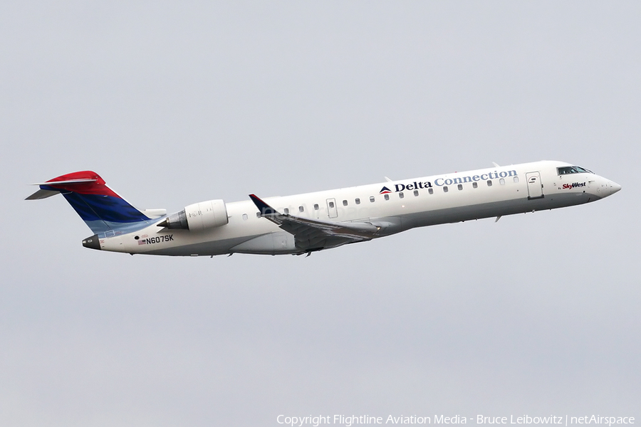 Delta Connection (SkyWest Airlines) Bombardier CRJ-702 (N607SK) | Photo 151917