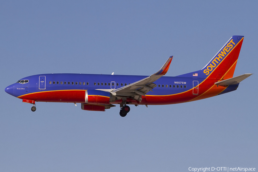 Southwest Airlines Boeing 737-3H4 (N607SW) | Photo 464775