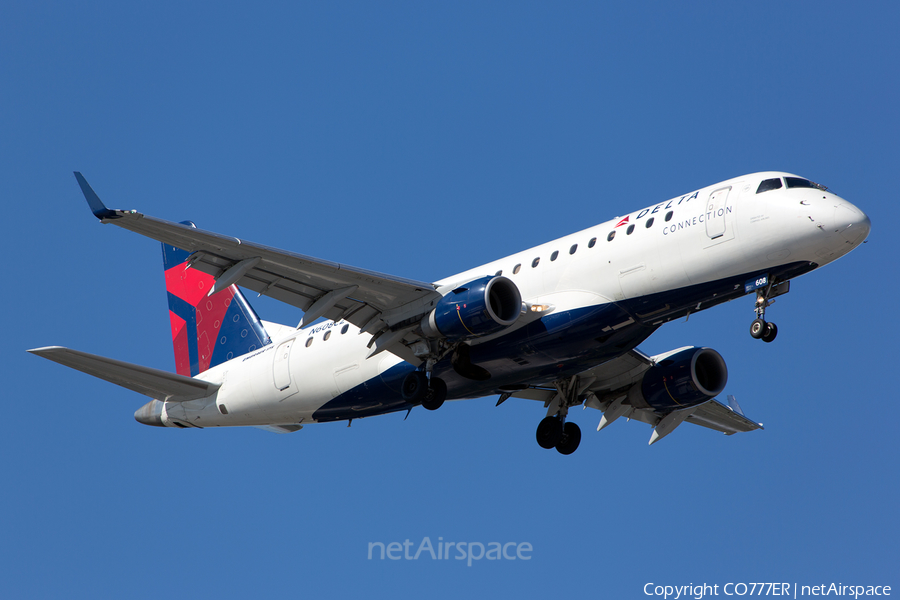 Delta Connection (Compass Airlines) Embraer ERJ-175LR (ERJ-170-200LR) (N608CZ) | Photo 123429