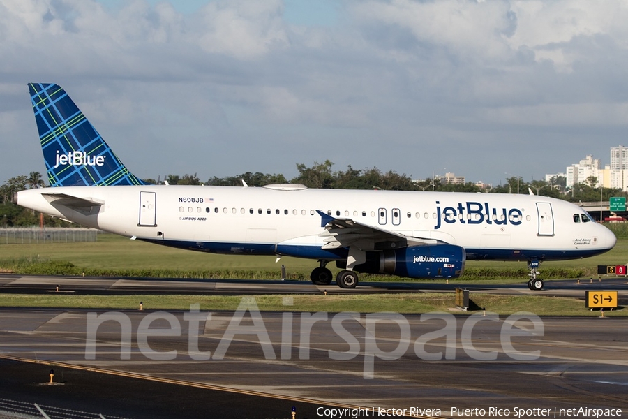 JetBlue Airways Airbus A320-232 (N608JB) | Photo 279375