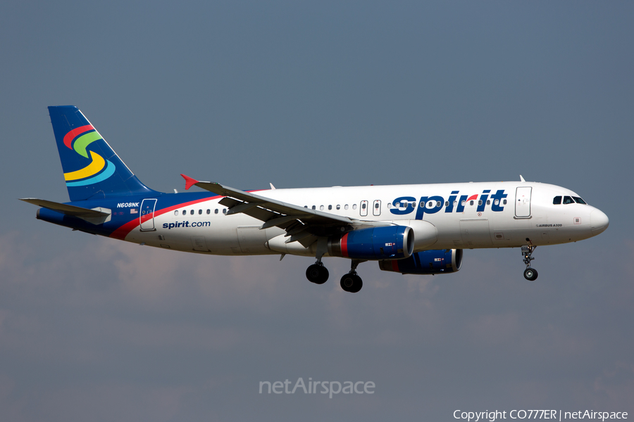 Spirit Airlines Airbus A320-232 (N608NK) | Photo 79135