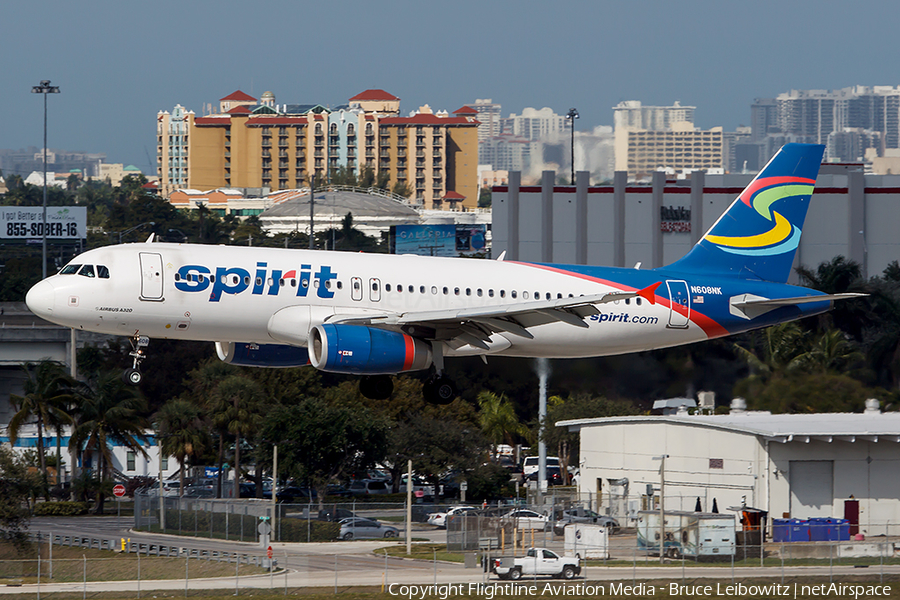 Spirit Airlines Airbus A320-232 (N608NK) | Photo 149442