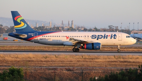 Spirit Airlines Airbus A320-232 (N608NK) at  Los Angeles - International, United States