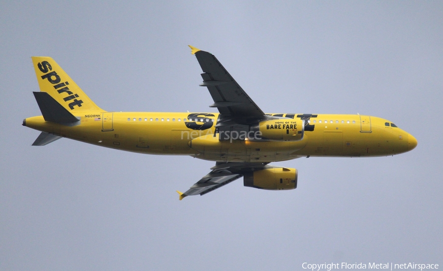 Spirit Airlines Airbus A320-232 (N608NK) | Photo 304984