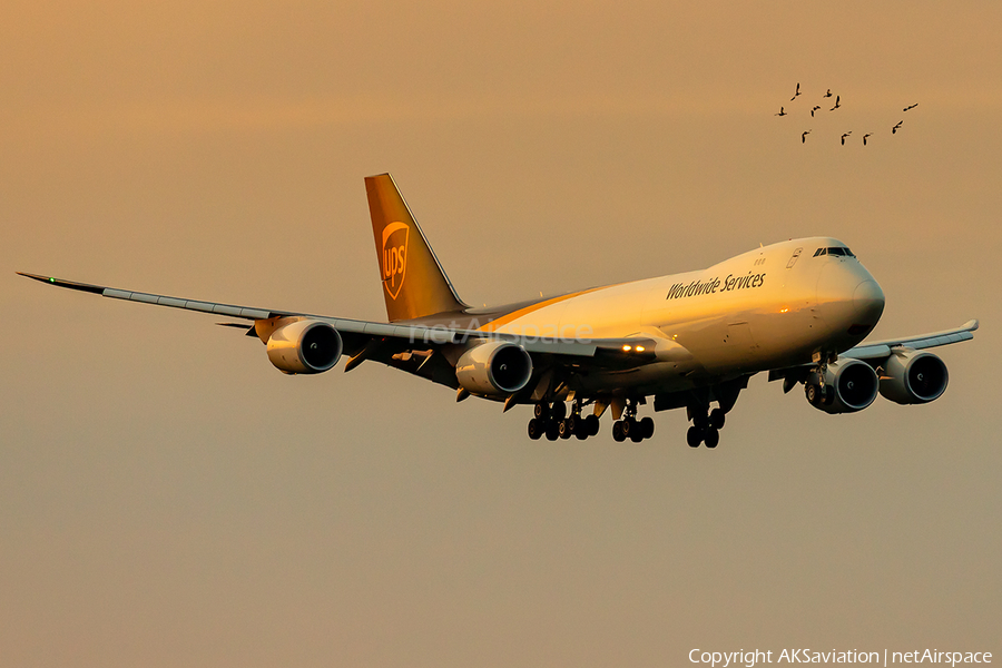 United Parcel Service Boeing 747-84AF (N608UP) | Photo 403150