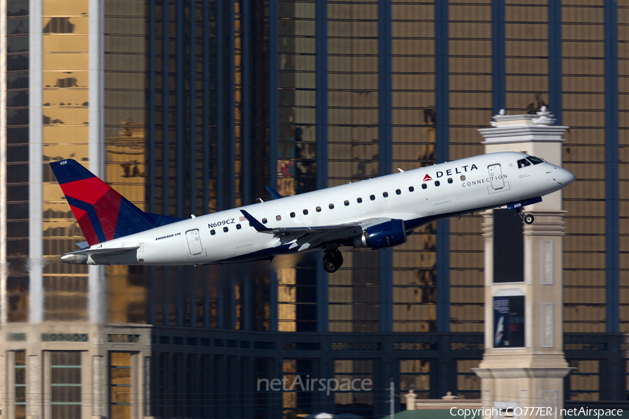 Delta Connection (Compass Airlines) Embraer ERJ-175LR (ERJ-170-200LR) (N609CZ) | Photo 208852
