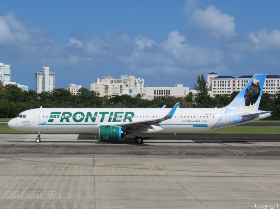 Frontier Airlines Airbus A321-271NX (N609FR) | Photo 550264