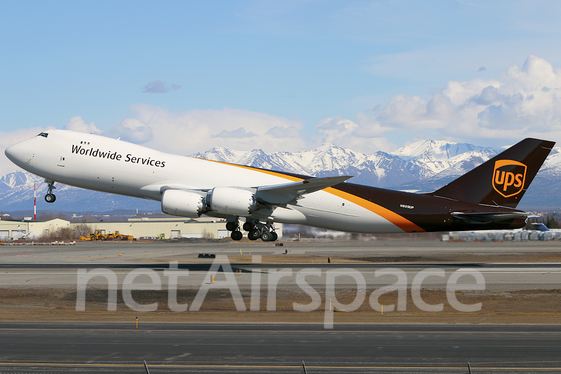 United Parcel Service Boeing 747-84AF (N609UP) at  Anchorage - Ted Stevens International, United States