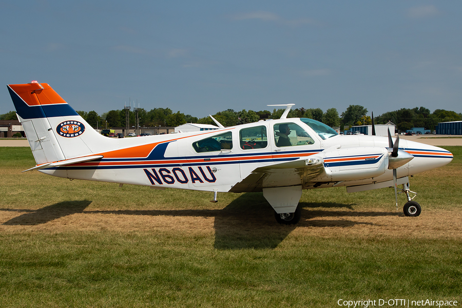 (Private) Beech Baron 95-E55 (N60AU) | Photo 672425