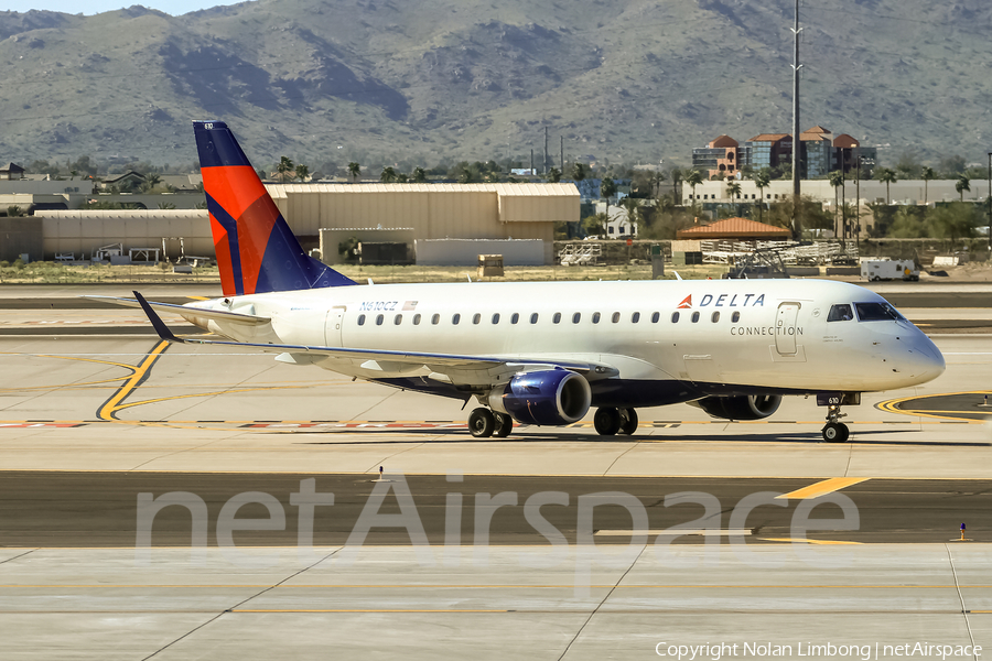 Delta Connection (Compass Airlines) Embraer ERJ-175LR (ERJ-170-200LR) (N610CZ) | Photo 427882