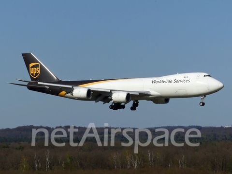 United Parcel Service Boeing 747-84AF (N610UP) at  Cologne/Bonn, Germany