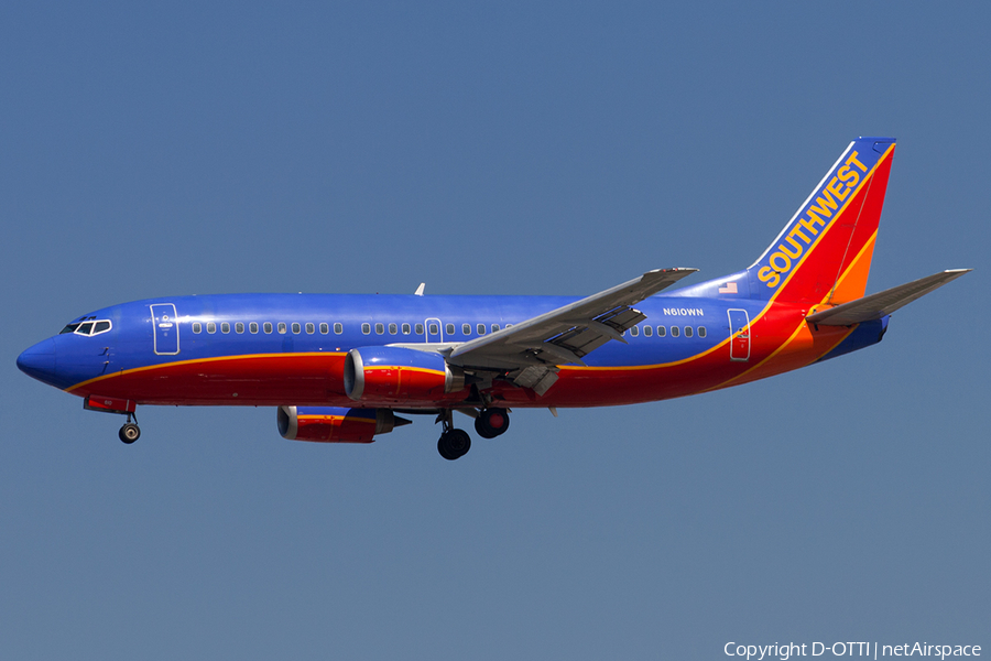 Southwest Airlines Boeing 737-3H4 (N610WN) | Photo 183233