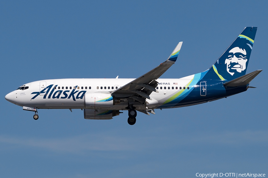 Alaska Airlines Boeing 737-790 (N611AS) | Photo 182605