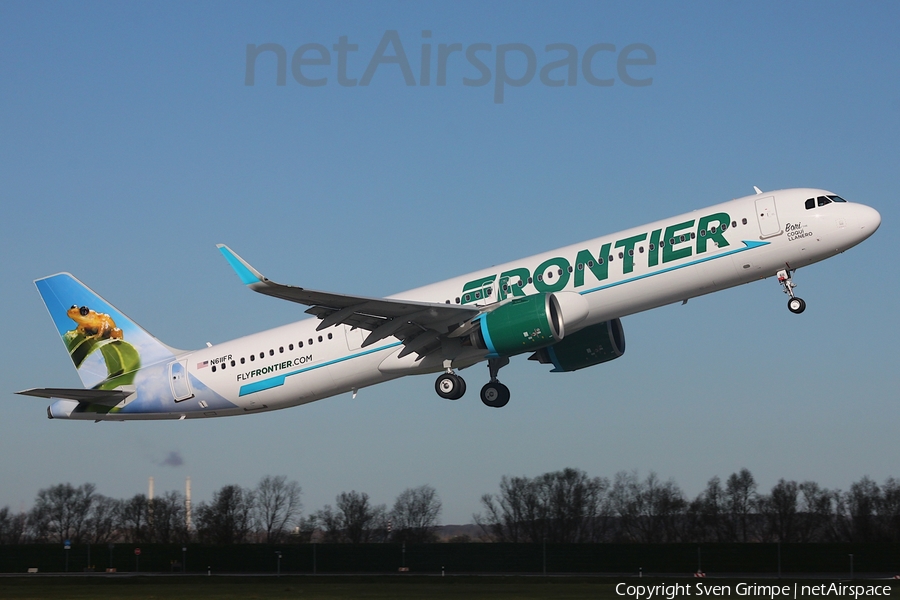 Frontier Airlines Airbus A321-271NX (N611FR) | Photo 564194
