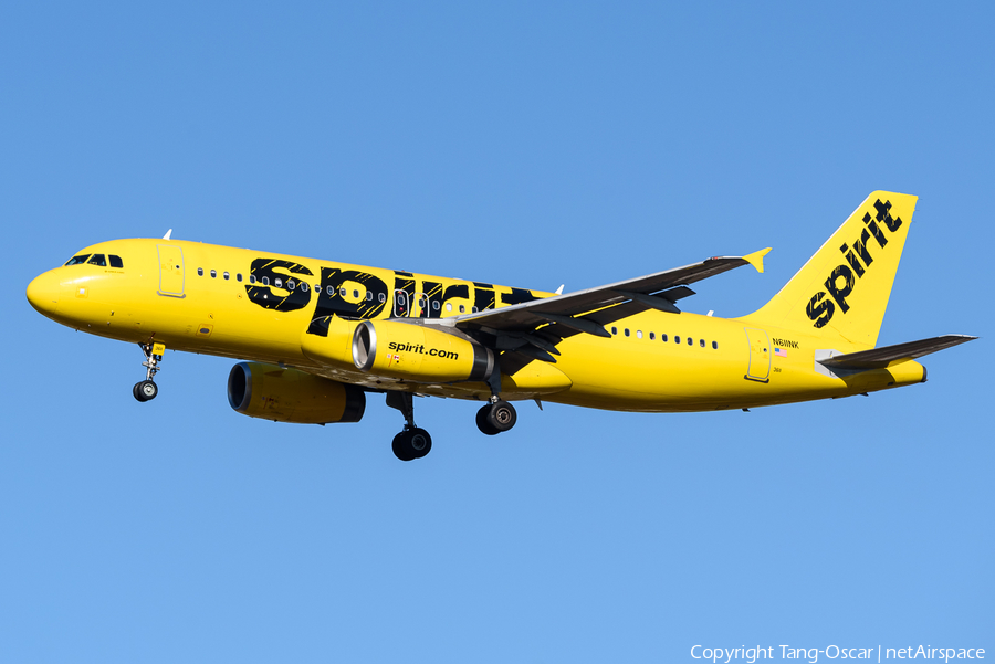 Spirit Airlines Airbus A320-232 (N611NK) | Photo 439706