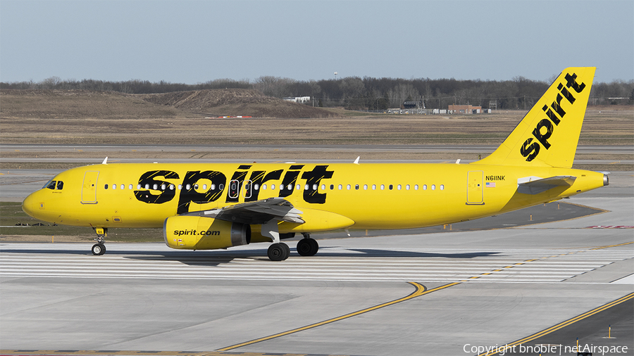 Spirit Airlines Airbus A320-232 (N611NK) | Photo 424557