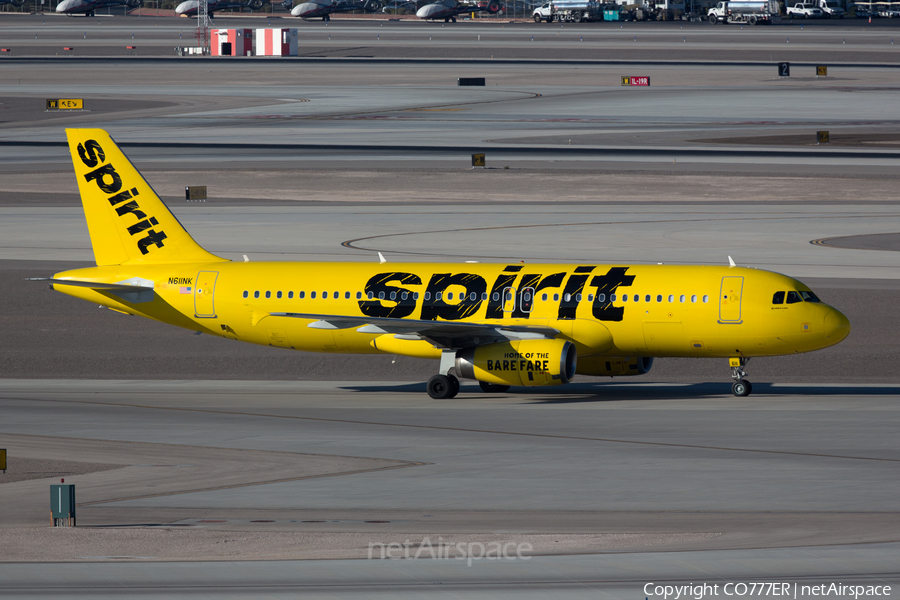 Spirit Airlines Airbus A320-232 (N611NK) | Photo 208840