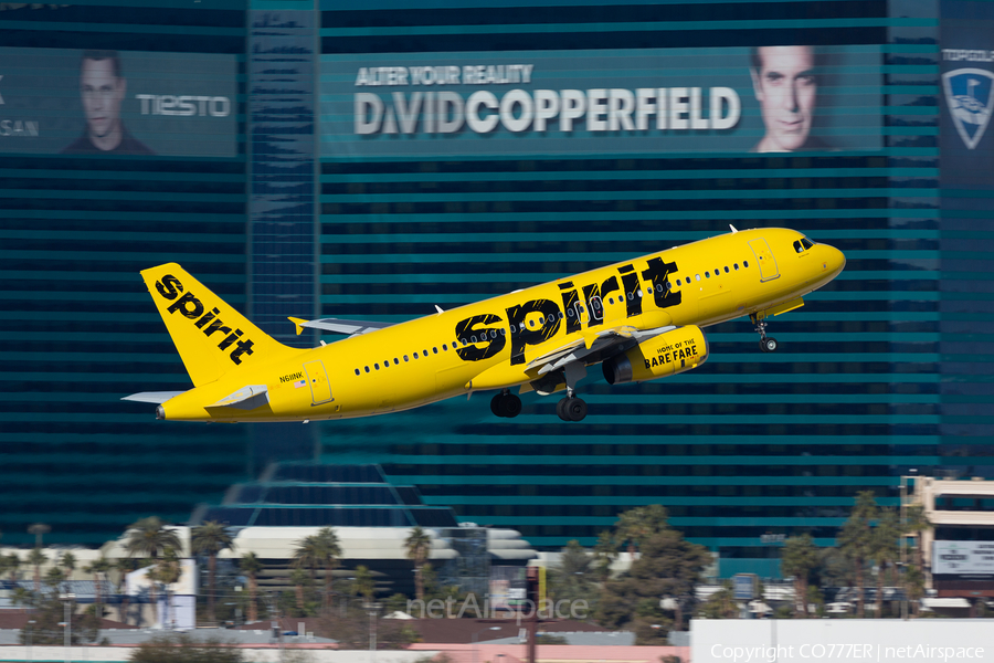 Spirit Airlines Airbus A320-232 (N611NK) | Photo 435851