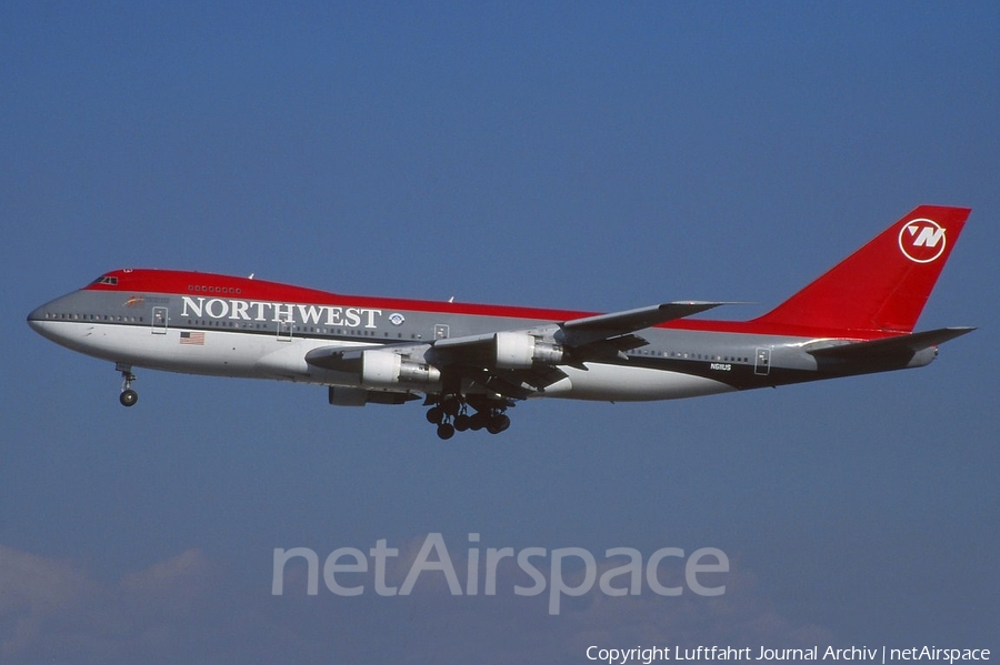 Northwest Airlines Boeing 747-251B (N611US) | Photo 399877