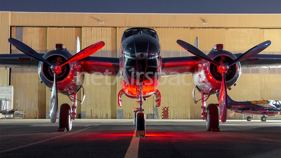 The Flying Bulls North American B-25J Mitchell (N6123C) at  Luqa - Malta International, Malta