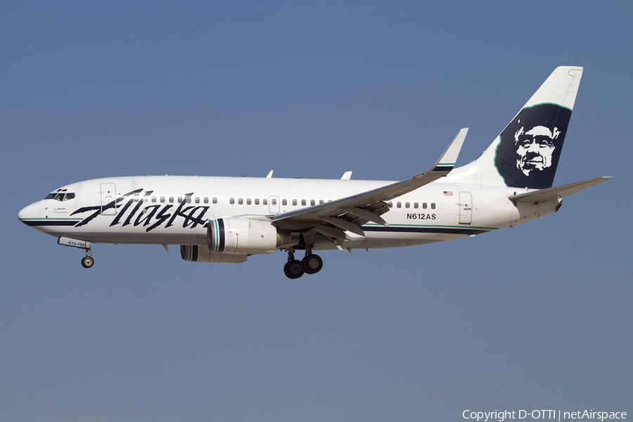 Alaska Airlines Boeing 737-790 (N612AS) | Photo 425451