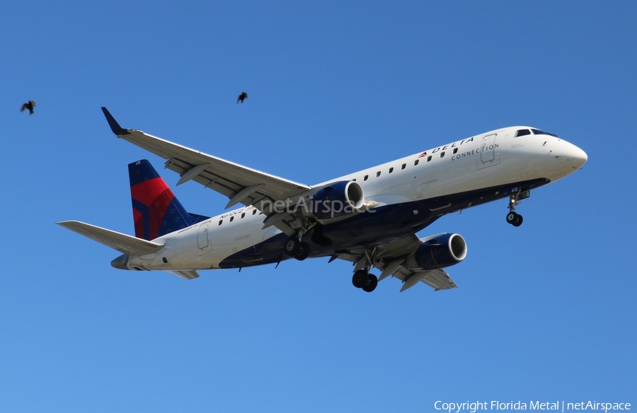 Delta Connection (Compass Airlines) Embraer ERJ-175LR (ERJ-170-200LR) (N612CZ) | Photo 614471