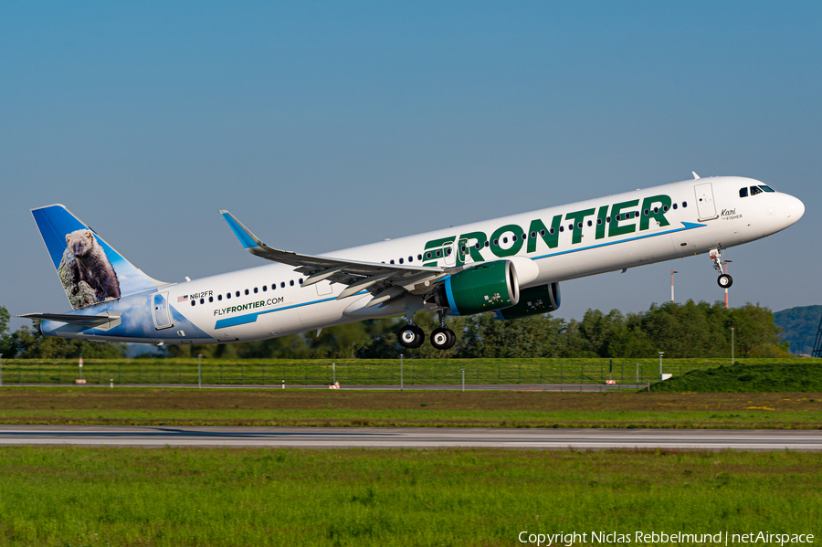Frontier Airlines Airbus A321-271NX (N612FR) | Photo 569497