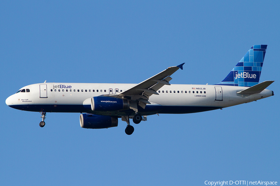 JetBlue Airways Airbus A320-232 (N612JB) | Photo 386349
