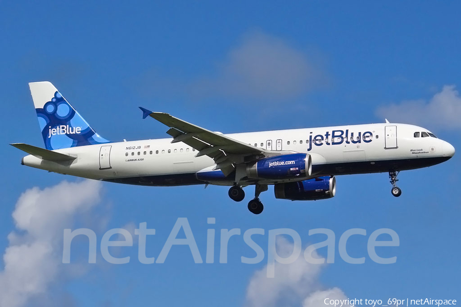 JetBlue Airways Airbus A320-232 (N612JB) | Photo 68568