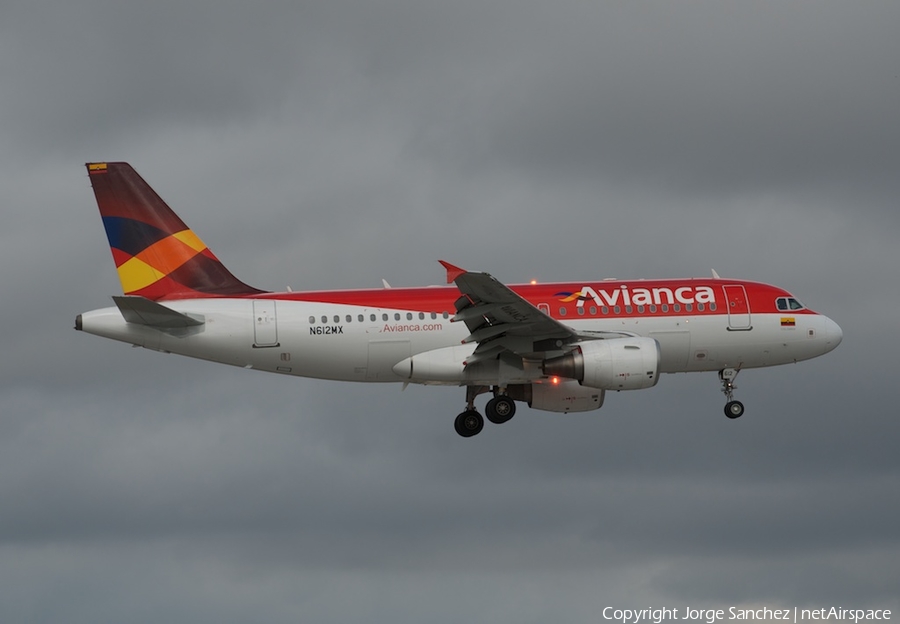 Avianca Airbus A319-112 (N612MX) | Photo 7367
