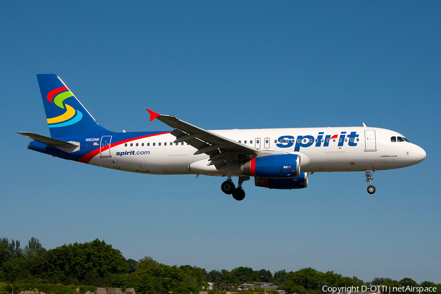 Spirit Airlines Airbus A320-232 (N612NK) | Photo 386155