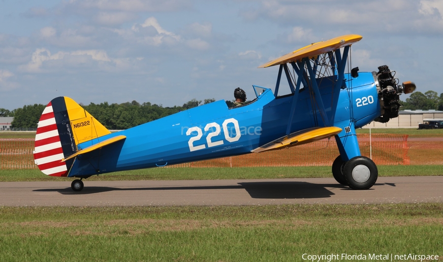 (Private) Boeing Stearman A75N1 (N61322) | Photo 405393