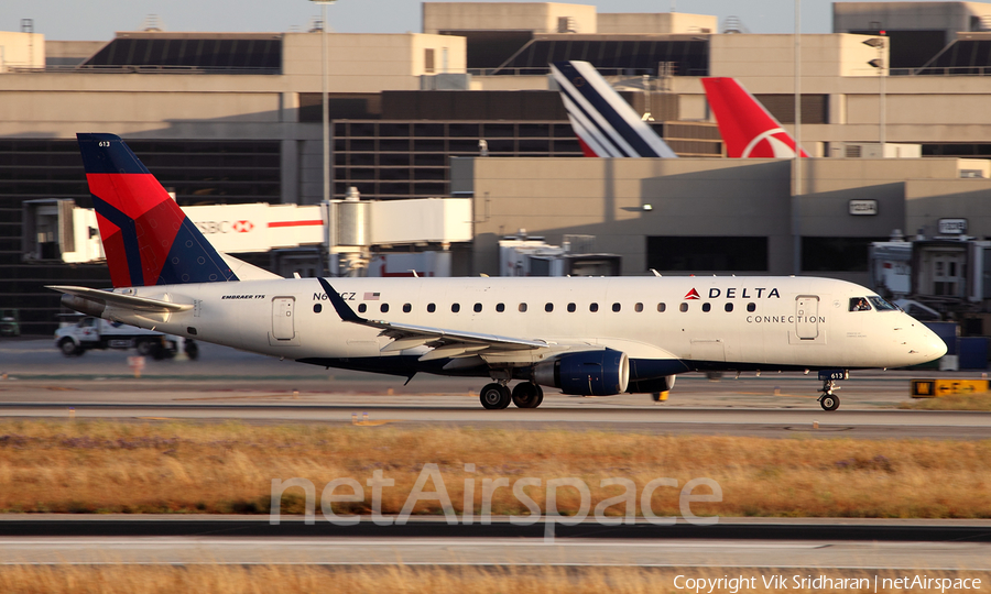 Delta Connection (Compass Airlines) Embraer ERJ-175LR (ERJ-170-200LR) (N613CZ) | Photo 107418